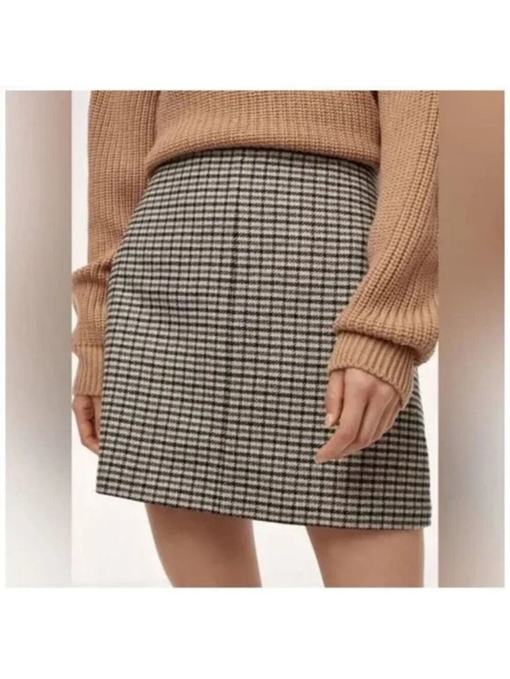 Aritzia Wilfred Essonne Wool Skirt